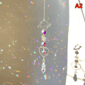 Pikkukuva 1 / 7: Riipus Puutarha Suncatcher Wind Chimes Rainbow Prism Crystal Cha A2