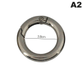 Pikkukuva 1 / 8: Spring Gate O Ring Avattava Avaimenperä Avain Nahkalaukku Käsilaukku Bel A2