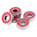 Miniatyrbillede 2 af 8: 5 stk Rød ABEC-7 608RS Skateboard Rulleforseglede kuglelejer 8x