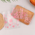 Miniatyrbild 5 av 8: 100st Plast Transparent presentpåse Sakura Candy Cookie Self Ad M