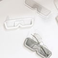 Miniatyrbild 6 av 8: Glasögon Förvaringslåda Väggmonterad Punch Gratis Solglasögon Organisera White