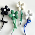 Pikkukuva 3 / 8: DIY kukka rintaneula Tarvikkeet Laukku Riipus rintaneula Rintamerkit rintaneula Green