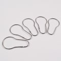 Pikkukuva 4 / 8: 10/20 kpl Curtain Open Kurpitsa Sormukset Karabiini avaimenperä Clip Windo 20pcs