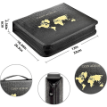 Miniatyrbillede 7 af 8: Bærbar møntsamlingssæt Multilommer Pvc Transparent Loos D