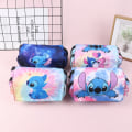 Miniatyrbillede 6 af 8: Penalhus tegneseriefigur Lilo & Stitch Print Pen Taske Studerende E