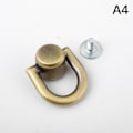 Pikkukuva 1 / 8: Metallilaukku Niitti Nail Solki Nastat Button Käsilaukku Vyönripustin Le A4