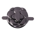 Miniatyrbild 1 av 8: 1 st Blomform metalllås Väska Spänne Spännen för Handba Black
