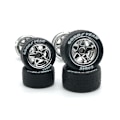 Pikkukuva 1 / 8: 1sarja 1/64 metalliseosauto iso pieni pyörä BSC-D Serie 10,8mm+12,8mm C
