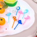 Pikkukuva 2 / 8: 8 kpl Sarjakuva Kid Cake Hedelmä Hammastikku Bento Lounastarvikkeet P