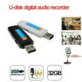 Miniatyrbillede 3 af 8: Mini USB digital pen lydoptager diktafon With 32G Card