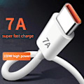 Miniatyrbillede 2 af 5: 7A 100W Type C USB-kabel Superhurtigt ladekabel 2m
