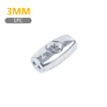Pikkukuva 1 / 5: 1/5 kpl 2/3/4/6/8 mm kaapelikiinnike kierre vaijerikahva kaapeli Simp 3MM 1pc