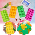 Miniatyrbillede 2 af 8: Silikone isterning form Silikone is form Maker Bakke Frugt Choco 638