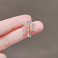 Miniatyrbillede 5 af 8: Mode Luksus Hjerte Brocher Til Kvinder Crystal Lapel Pin Cloth A3