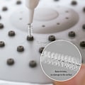 Miniatyrbild 4 av 8: 10st Duschhuvud Rengöringsborste Nylon Små Hål Rengöring Reusa