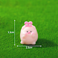 Miniatyrbild 1 av 8: Mini e Funny Pig Figur Car Dashboard Ornament Desktop Resin Cr 1