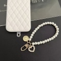 Miniatyrbilde 5 av 5: Short Pearl Lanyard Fashion Rhinestone Pendant Mobil P A3