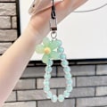 Miniatyrbild 1 av 8: 1 st aron-färgad Crystal Bead String Fashion Mobiltelefon Lanya A5