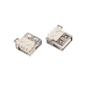 Miniatyrbild 4 av 5: 10 Styck USB2.0 Typ A Standard Port Honan Löd Jack Connector