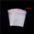 Miniatyrbilde 1 av 8: 100 stk/pose OPP Clear Seal Selvklebende plastsmykker Hjem Pa 6*9CM