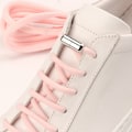 Pikkukuva 2 / 5: Joustavat lenkkarit kengännauha Metal Lock Lazy Nauhat lapsille ja Ad Pink