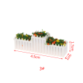 Miniatyrbild 1 av 5: 1:12 Dockhus Miniatyr Blommor Trädgård Blomsterbädd Blomkruka P 3#