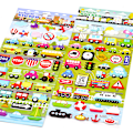 Miniatyrbilde 4 av 8: Flash Music e Fun Vehicle Car Tredimensjonal 3D Bubble Stick A1