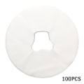 Miniatyrbild 1 av 5: 100st Engångsmassagebord Lakan Nackstödsdynor Face Pillo White