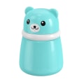 Miniatyrbillede 1 af 5: Tegneserie Bear Puff Tom Box Powder Puff Case Bærbar Body Powd Blue