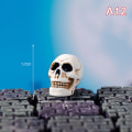 Miniatyrbillede 8 af 8: Halloween krystalkugle ornament hjem mikro landskab dekoration A4