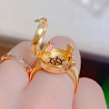 Miniatyrbilde 3 av 5: 2022 Trend BFF-ring for tenåringer og nære venner smykker bursdag Pa Gold