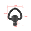 Pikkukuva 7 / 7: Peach Heart Shape QD Quick Release Sling Swivel Mount Ring Hunt