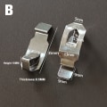 Miniatyrbillede 1 af 5: 20 Stk Fotoramme Clips Fasteners Kroge Dreje Clip Hanger Painti B
