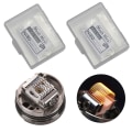Miniatyrbilde 3 av 5: 5/10 stk 6 modeller Mesh Style Varmespiral For Erstatning Prebui N81-0.13Ω