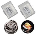 Pikkukuva 3 / 5: 5/10 kpl 6 mallia Mesh Style Heating Coil For Replacement Prebui N86-0.2Ω