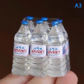 Pikkukuva 1 / 8: 12 Resin Mini Simulation Mineraalivesipullon malli Nukkelelut H A3