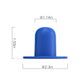 Miniatyrbild 1 av 5: Poolpluggar Plast För Intex Poolväggventil 530/1000 Blue