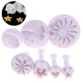 Miniatyrbilde 4 av 8: Plast Blomsterfondant Kakeverktøy Sugar Craft Stempel ter Bakin G