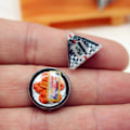Miniatyrbilde 6 av 6: 2stk Dukkehus Sushi Bento Modell Dukkehus Miniatyrdukker Hou A