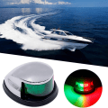 Pikkukuva 2 / 5: Venevalot punaiset ja vihreät 12V LED keulanavigointivalo Sailing S L