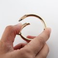 Miniatyrbilde 4 av 8: Spring Gate O Ring Åpningsbar nøkkelring nøkkel Skinnveske Håndveske Bel F2