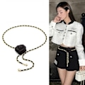 Pikkukuva 6 / 8: 1 kpl Camellia Waist Chain -tarvikkeet Uudet pienet tuoksuvat kukat White