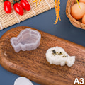 Pikkukuva 7 / 8: Läpinäkyvä riisin kasvisrulla Sushi- mould diy mold lapsille A2