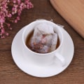 Miniatyrbilde 6 av 8: 100 stk/parti Poser Teposer Infuser med streng Heal Seal 7 x 9 cm