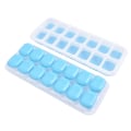 Miniatyrbilde 2 av 8: Silikon Isbitbrett Ices Jelly Maker Formbrett med lokk for
