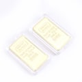 Miniatyrbilde 3 av 5: 1 stk GullbelagtKredittbarre 1 OZ gullbelagt ingot Sussi