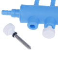 Miniatyrbillede 8 af 8: 1 STK Aquarium Fish Tank 5 Huller Luftpumpe Plastic Water Tube Co