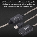 Pikkukuva 5 / 8: USB 2.0 jatkokaapeli 5M/10M/15M USB 2.0 jatke USB -toisto 5M