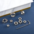 Miniatyrbilde 3 av 8: Trebearbeidingsverktøy Drill Limiter Dybde Stop Krager Ring Positio 3mm