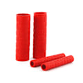 Pikkukuva 8 / 8: 2Pairs Universal Handle Grip Cover Protector Liukumaton kumi M Red
